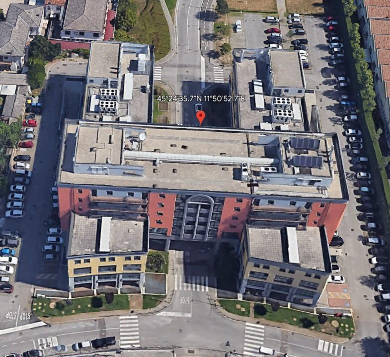 planimetria UFFICI ALL'ASTA E POSTI AUTO IN VIA MAGAROTTO, PADOVA (PD) - 1