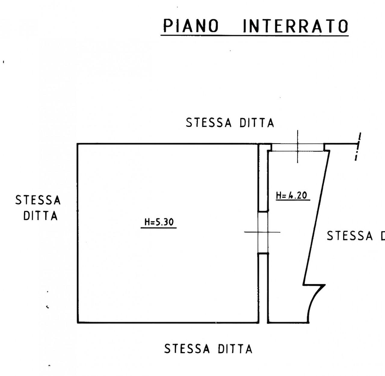 planimetria BOX AUTO ALL'ASTA IN VIA NICOLA NICOLINI, NAPOLI (NA) - 1