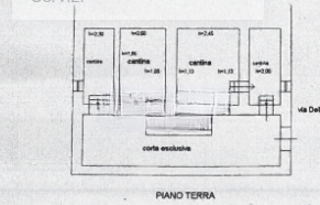 planimetria CASA ALL'ASTA IN VIA DEL'ANNUNZIATA, SAN DEMETRIO NE VESTINI, (AQ) - 1