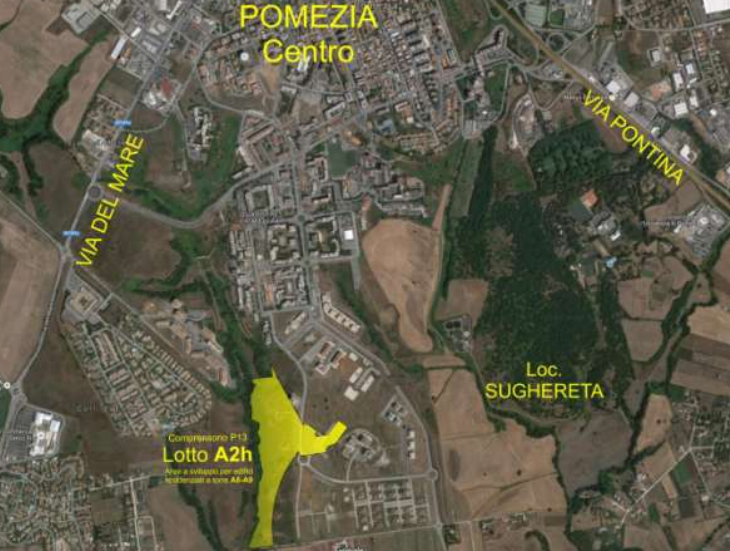 immobile SUOLI EDIFICABILI ALL'ASTA IN LOCALITA' SUGHERETA, POMEZIA (RM) - 3