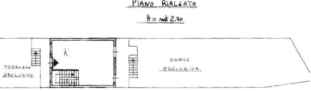 planimetria QUADRILOCALE ALL'ASTA IN VIA GRAMSCI, GRAVINA DI CATANIA (CT) - 1
