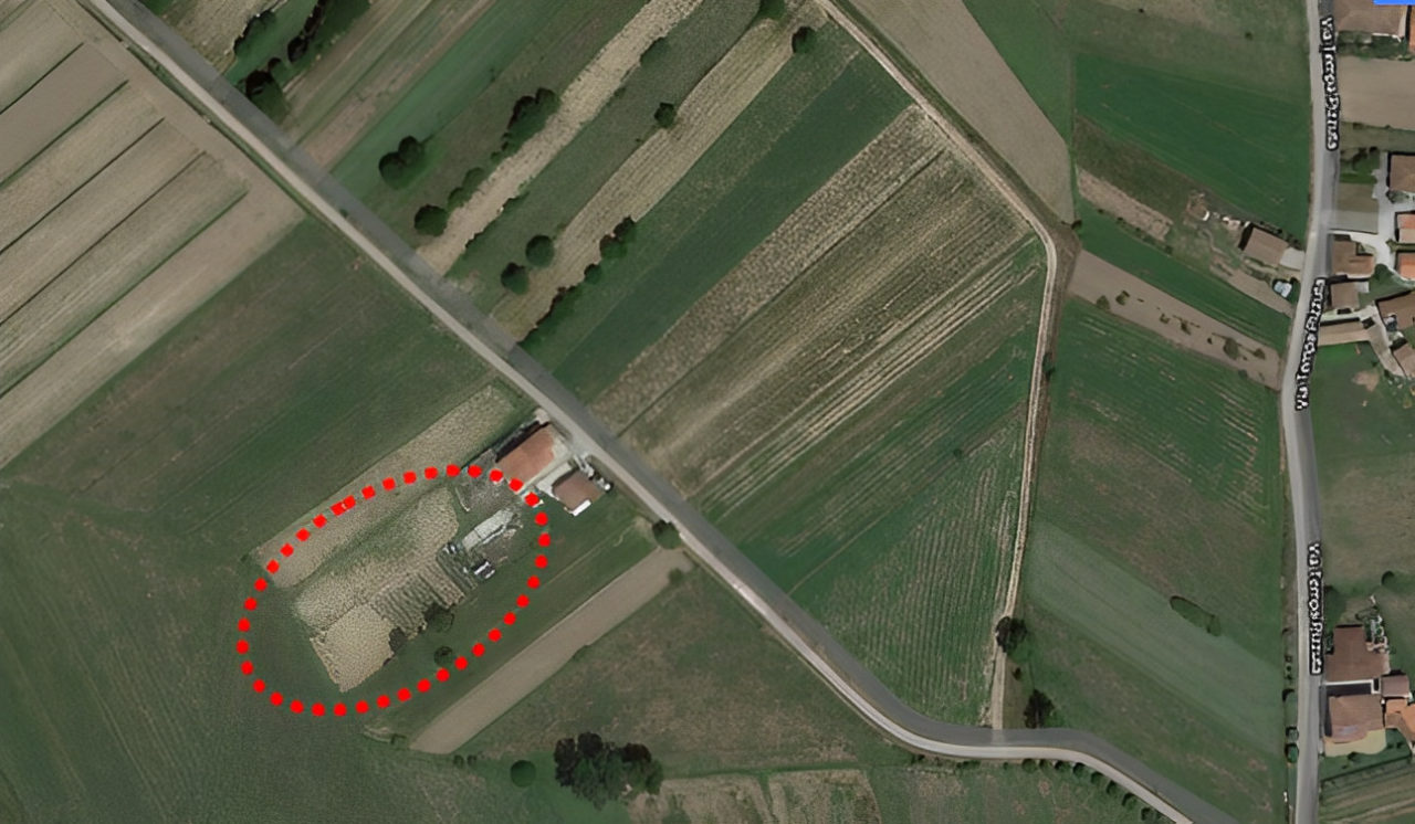 planimetria TERRENO IN VENIDTA ALL'ASTA IN LOCALITA' TEMPA PIZZUTA, SASSANO (SA) - 1