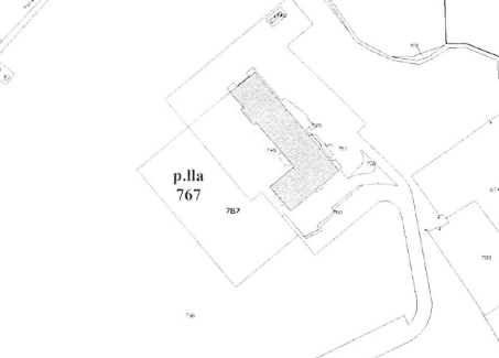 planimetria TERRENO IN VENDITA ALL'ASTA IN LOCALITA' MIER, BELLUNO (BL) - 1