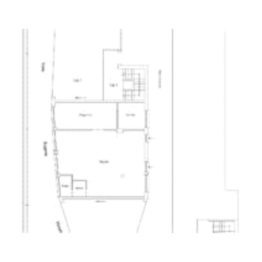 planimetria NEGOZIO ALL'ASTA IN VIA MORELLI, TEGLIO (SO) - 1